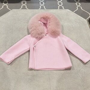 NWT A Soft Idea
4T Knit Jacket
Removable faux fur hood
Retails for $110